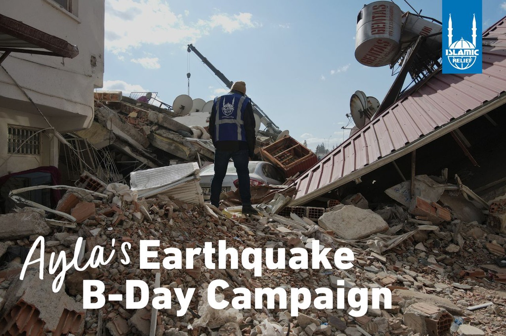 Ayla’s Earthquake B-Day Campaign
