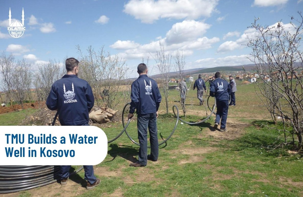 TMU Builds a Water Well in Kosovo