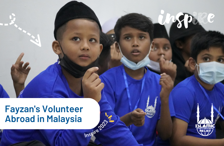 Support Rohingya refugee children in Malaysia - Fayzan