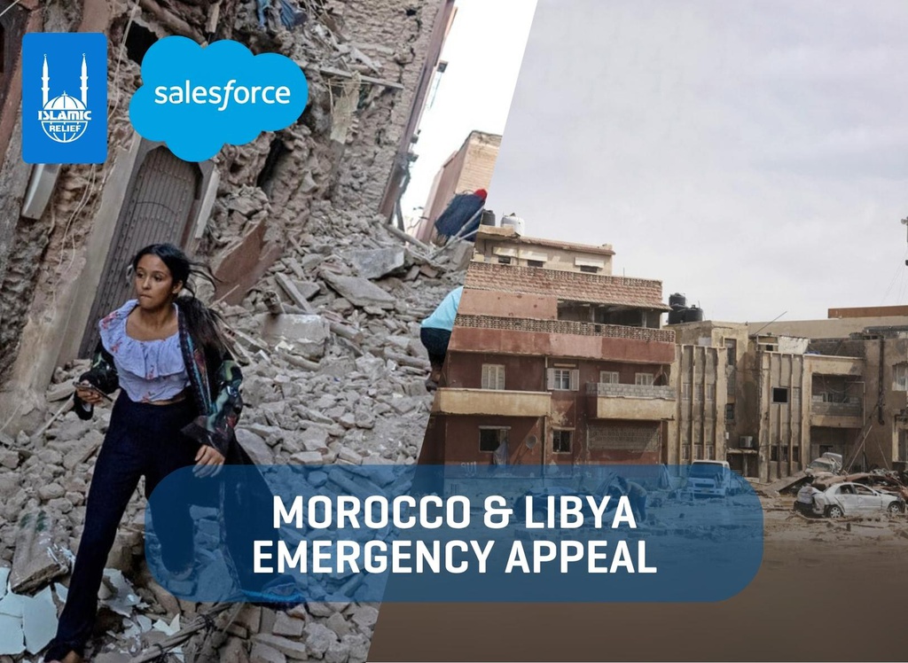 Salesforce Morocco & Libya Earthquake Fundraiser