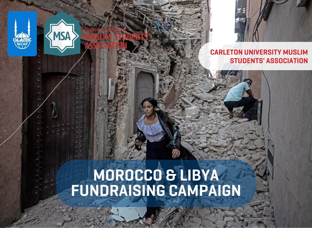 Carleton University Muslim Students' Association: Morocco & Libya Fundraising Campaign