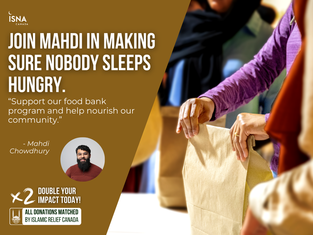 Help Mahdi Support ISNA Food Bank