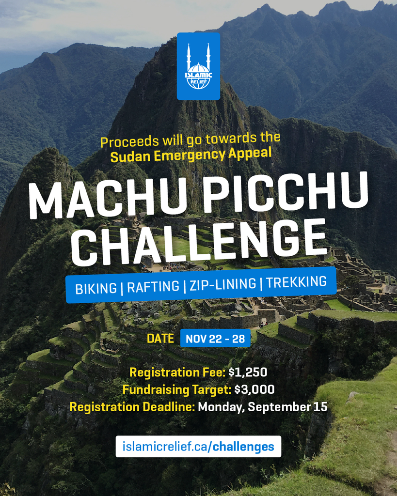 IRC Machu Picchu Challenge I Sana Supporting Vulnerable Communities in ...